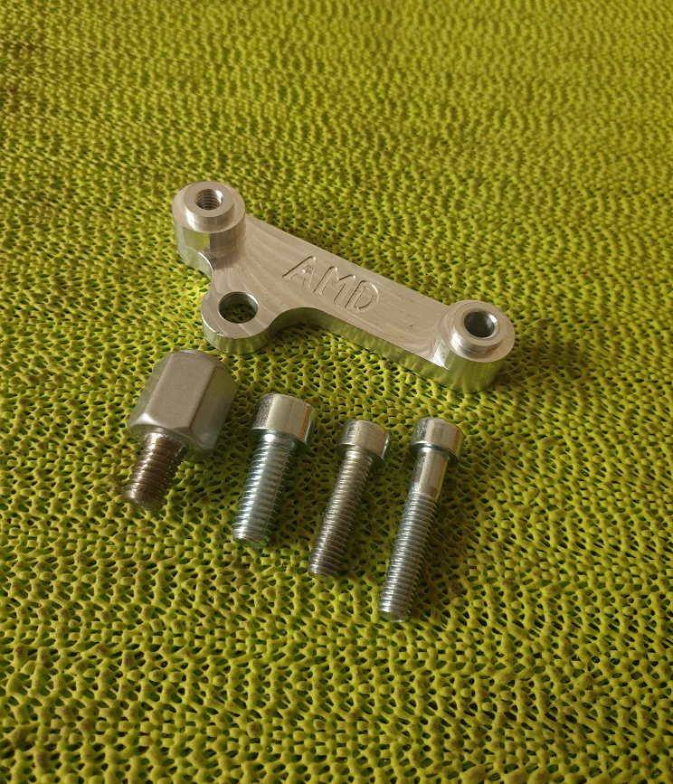 Patte de déport Drd pro R, étrier radial 82mm