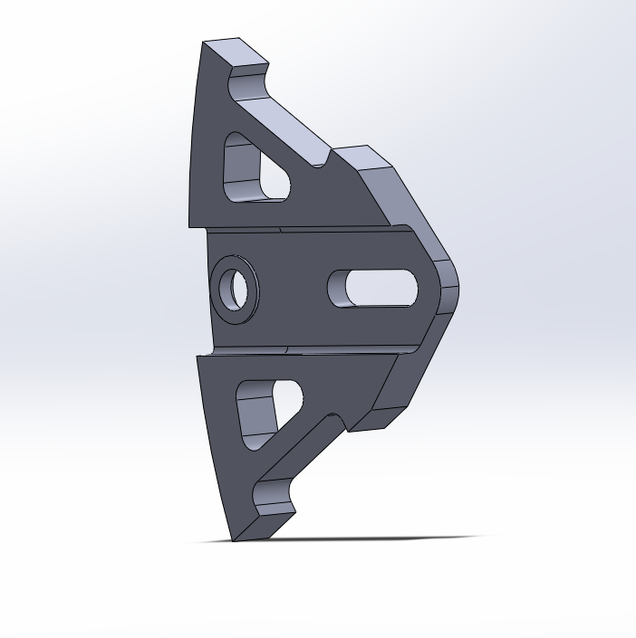 Patte de déport arrière radial Beta double étriers