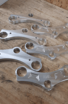 Tés de fourche alu Type run