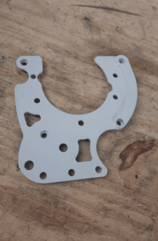 Platine adaptation kick carter cnc Mbk 51